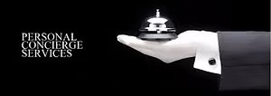 Personal concierge services — silver tray and attentive service