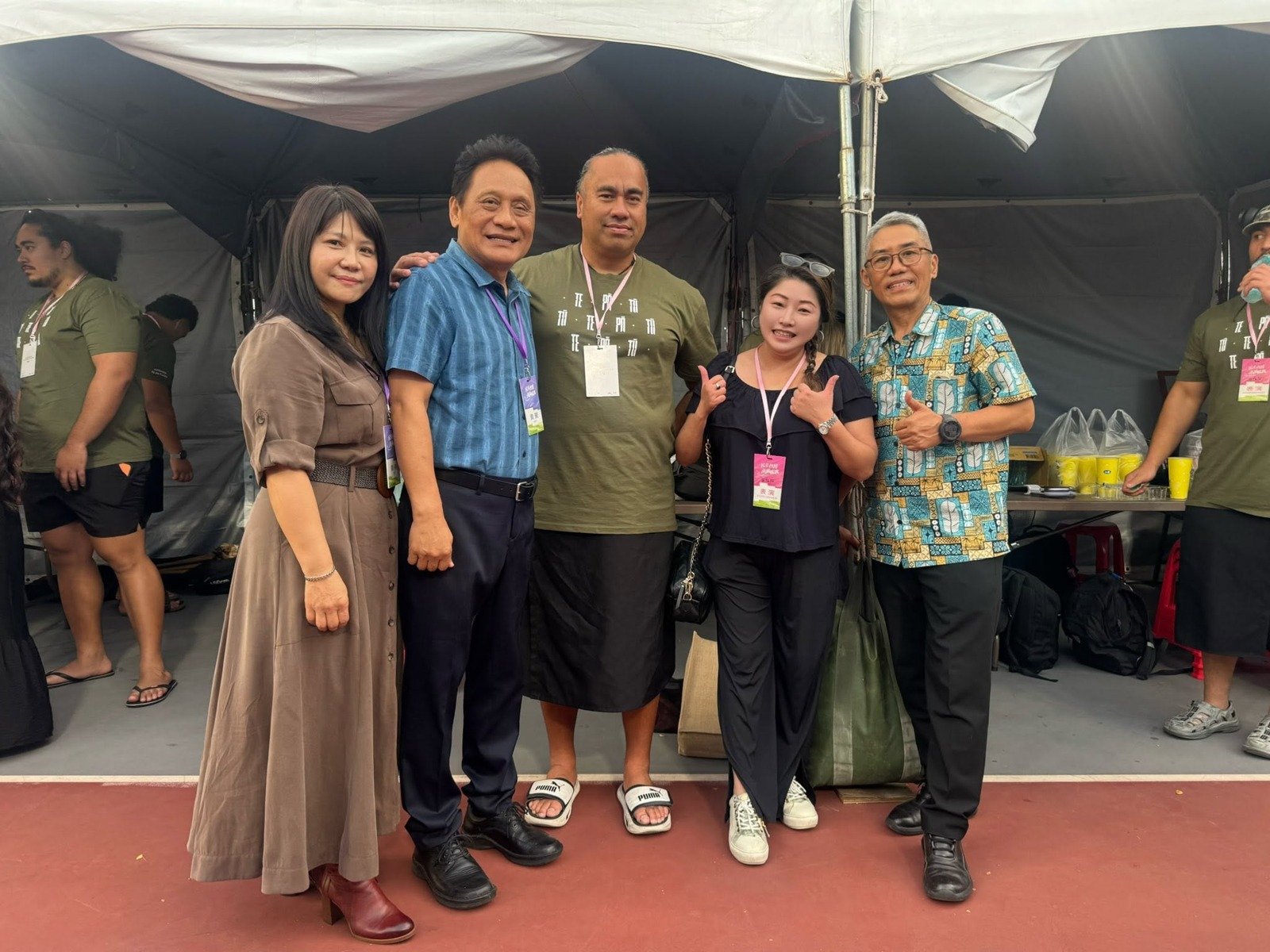 Te Pā Tū delegation — May 2026 Presidential Office Concert visit