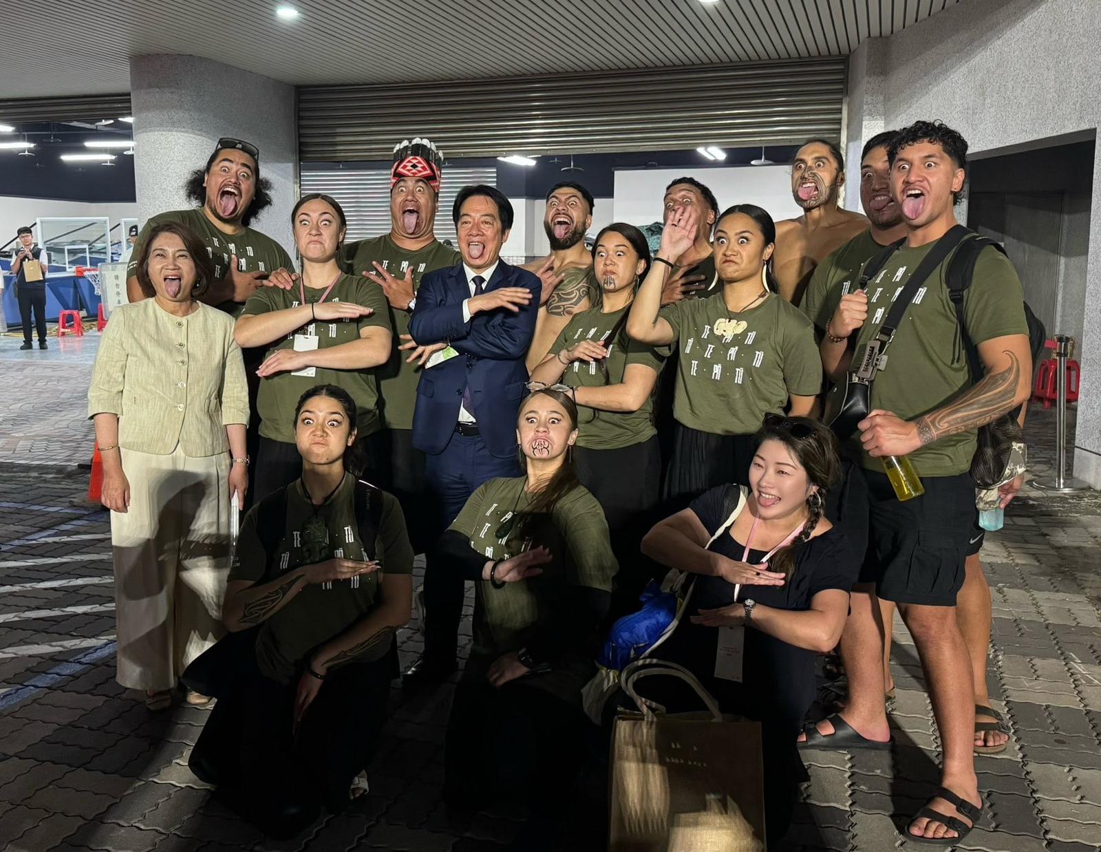 Te Pā Tū delegation — May 2026 Presidential Office Concert visit