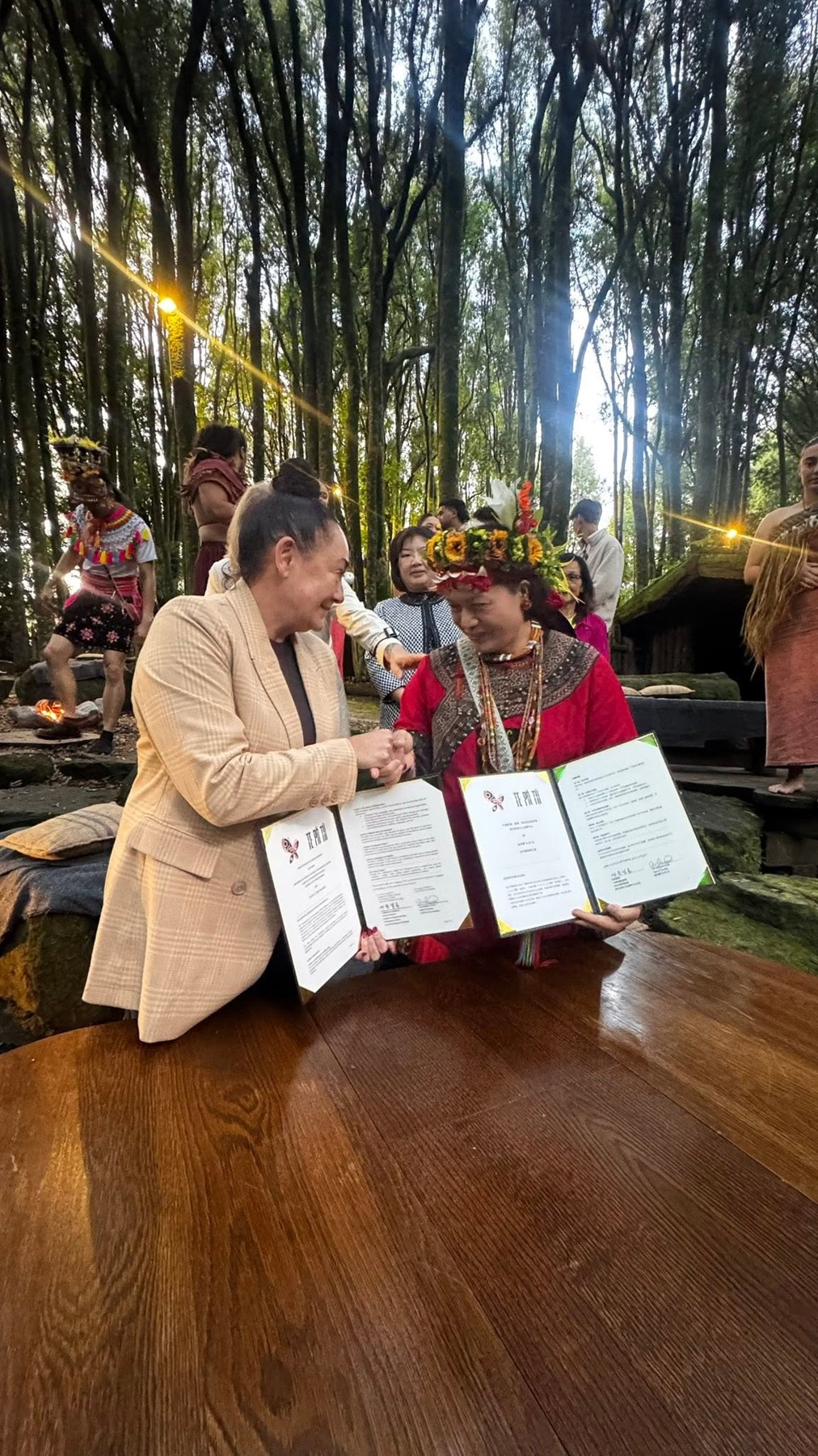 Te Pā Tū–Taiwan Indigenous Peoples Cultural Park partnership visit, April 2025 — photo 2